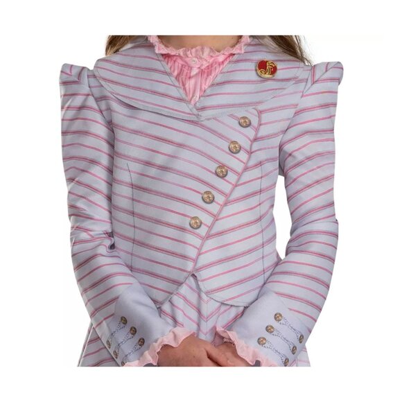 NBCUniversal Girls' Wicked the Musical Glinda Upland Shiz Classic Costume Dress - Picture 12 of 13